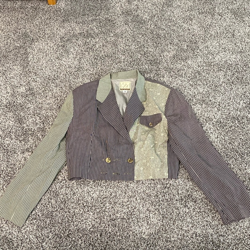 CPX vintage shoulder pad business blazer